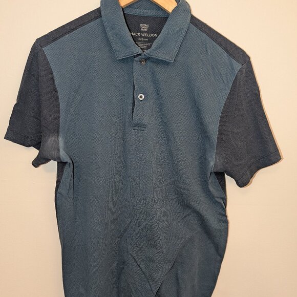 Men's Mack Weldon Blue Polo - Picture 1 of 7